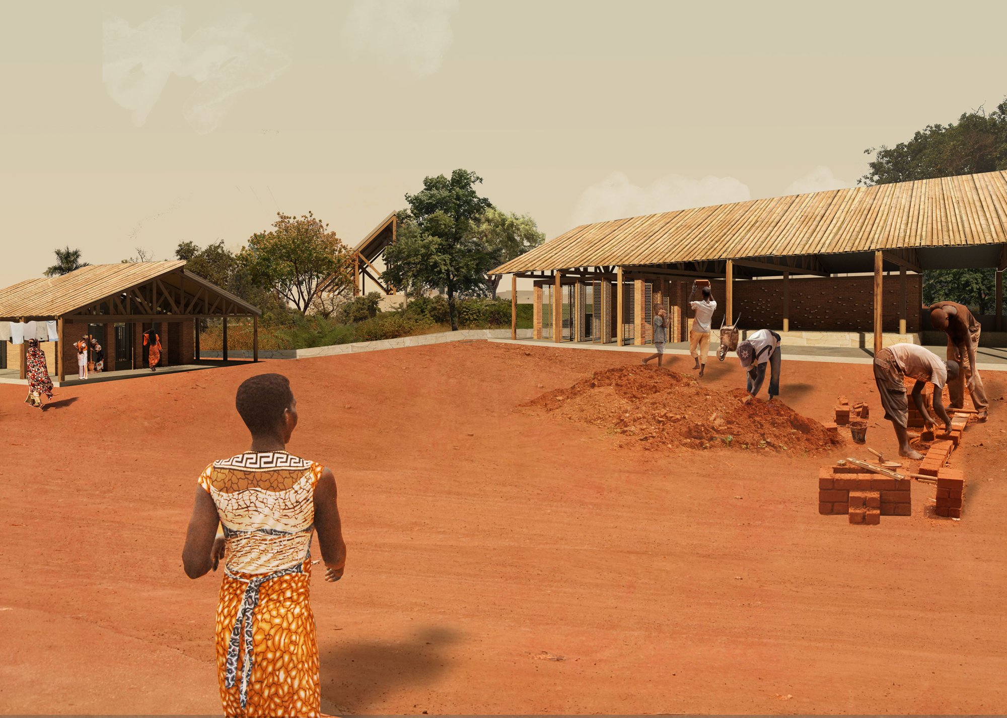 Centre d'apprentissage communautaire à Kampala : entre école primaire et sensibilisation à l'architecture en terre crue - 14