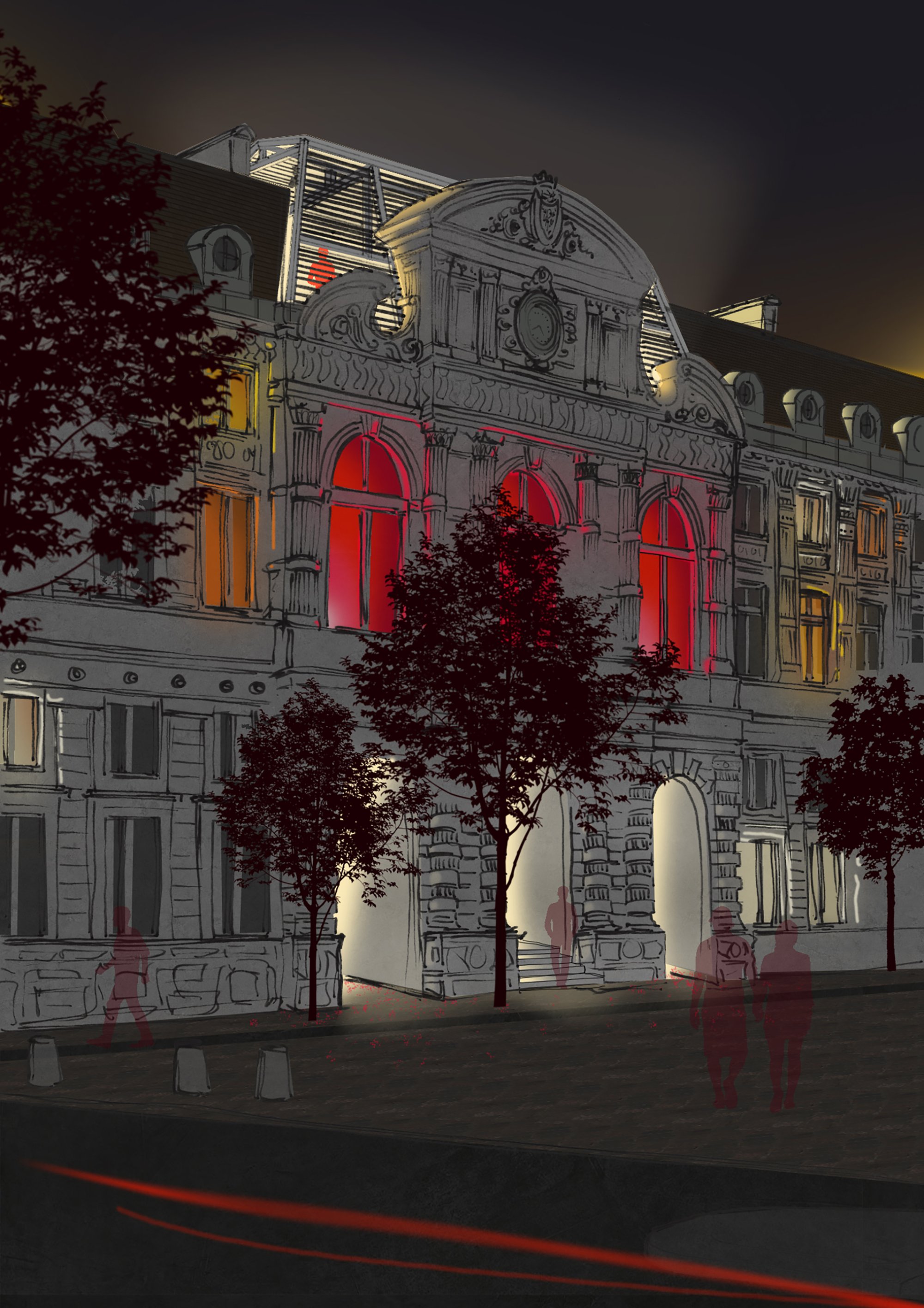 Réappropriation du bâtiment de la Mairie du IVe arrondissement de Paris - 1